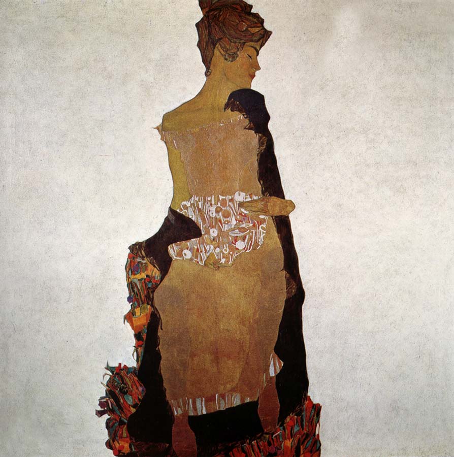 Egon Schiele Portrait of Gerta Schiele